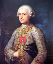 Jose Maria Joaquin de Silva y Sarmiento IX Marquis of Santa Cruz