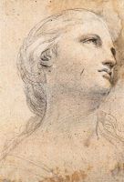 Study of the head of Ceres for the Apotesi Trajan 