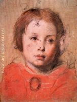 Study for the portrait of a girl