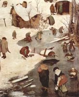 Pieter Bruegel the Elder The Numbering at Bethlehem Detail 1