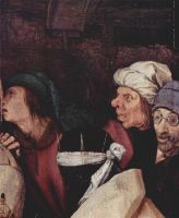 Pieter Bruegel the Elder Adoration of the Magi detail 4