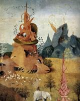 Triptych of Garden of Earthly Delights detail 14 