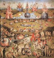 Garden of Earthly Delights central panel of the triptych