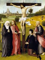 Crucifixion with a Donor