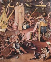 Triptych of Garden of Earthly Delights detail 23 