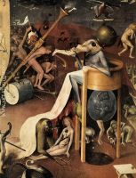 Triptych of Garden of Earthly Delights detail 22 