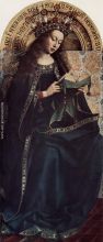 The Ghent Altarpiece Virgin Mary