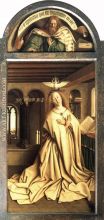 The Ghent Altarpiece Prophet Micheas Mary of the Annunciation
