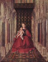 Marienplatz altar Dresdner triptych middle panel Mary with child