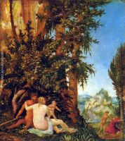 Landscape with Satyr Family