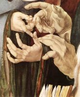 Albrecht D rer Christ Among the Doctors detail 3 