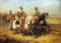 Arab Chieftain and his Entourage