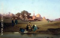 A village along the Nile near Cairo