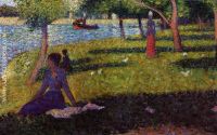 La Grande Jatte Seated and Standing Woman