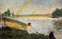 Bathing at Asnieres Rainbow