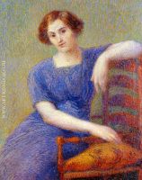 Young Woman in an Armchair