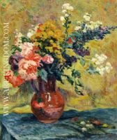 Bouquet of Flowers in a Vase