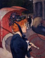 Woman with Umbrella