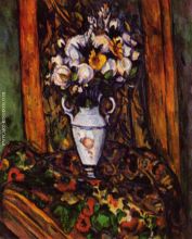 Still life vase with flowers