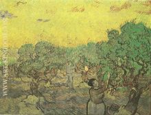 La r colte des olives 1889