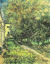 Jardin de l h pital Saint Paul 2 1889