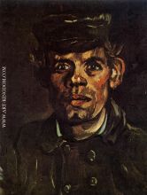 Head of a Young Peasant in a Peaked Cap