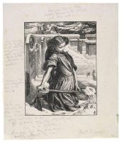 Illustration to The Little Mourner by Henry Alford from English Sacred Poems London George R