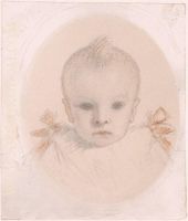 A study of Arthur Madox Brown age nine months 