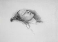 Elizabeth Siddal study for Ophelia