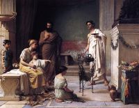 A Sick Child Brought into the Temple of Aesculapius