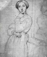 Study for Vicomtesse d Hausonville born Louise Albertine de Broglie