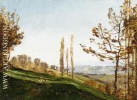 Landscape with Three Poplars