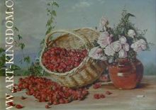 Still Life with strawberries