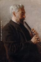 The Oboe Player Benjamin Sharp 