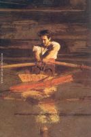 Max Schmitt in a Single Scull detail 3 