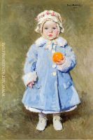 Child with ann Orange