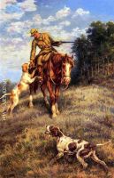 A Hunter and His Dogs