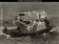 Lady Harriet Ackland on her way to visit the camp of General Gates from Life and Times of Washington Vo