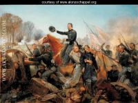 Battle of the Wilderness Attack at Spotsylvania Court House Virginia 1865