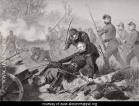 Death of General Isaac Stevens 1818 62 during the attack on Chantilly Viriginia 1862
