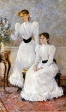 Portrait of Judithy and Gabrielle