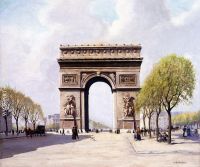 The Arc de Triomphe