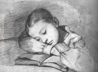 Portrait of Juliette Courbet as a Sleeping Child