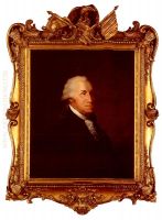 The Stedman Bust Portrait Of George Washington framed 