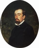 Portrait of painter Vasily Dmitrievich Polenov