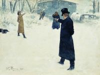 Eugene Onegin and Vladimir Lensky s duel