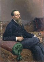 Portrait of Composer Nikolai Andreyevich Rimsky Korsakov