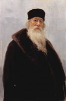 Portrait of Vladimir Vasilievich Stasov Russian art historian and music critic
