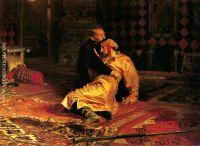 Ivan the Terrible and His Son Ivan on November 16th 1581