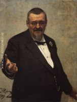 Portrait of jurist and Polish literature historian Wlodzimierz Spasowicz